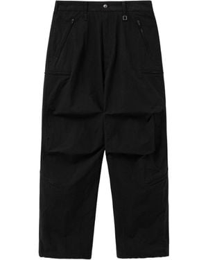 WOOYOUNGMI Cotton Parachute Pants - Black