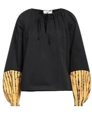 Tory Burch Patchwork Shirt - Black