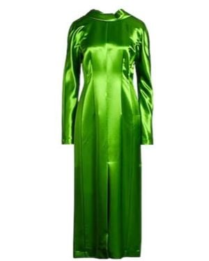 Tory Burch Satin Dress - Green