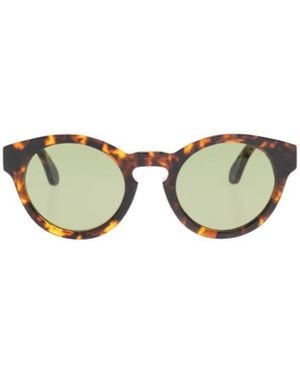 Golden Goose Round Frame Sunglasses - Metallic