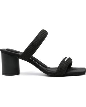 Alexander Wang Jax Tubular Sandals - Black