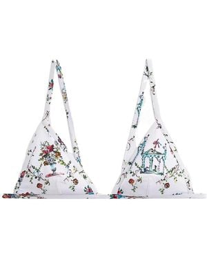 Dior Iviera Bikini Top - Metallic