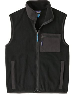 Patagonia Zip-Up Fleece Vest - Black