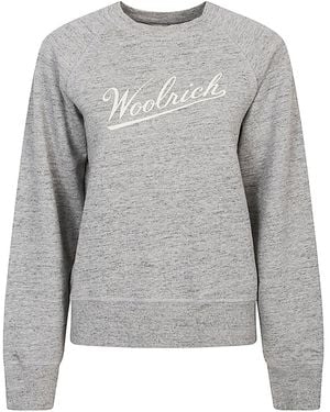 Woolrich Cotton Jumper - Grey