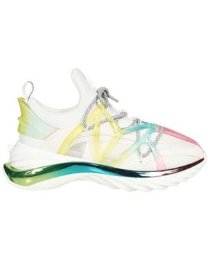 Jimmy Choo Cosmos/F Low-Top Sneakers - Multicolor