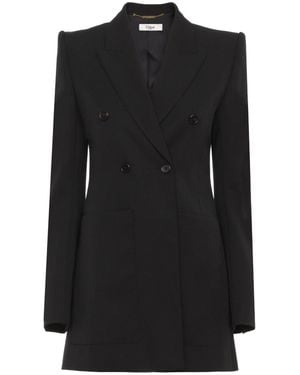 Chloé Double-Breasted Dress - Black