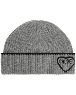 Chloé Round Soft Cap - Gray