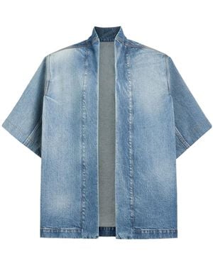 Alaïa Alaïa Denim Reverse Jacket - Blue