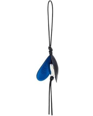 Loewe Shell Bag Charm - Blue
