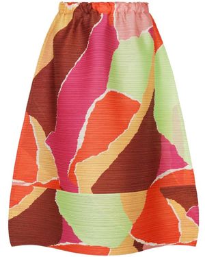 Pleats Please Issey Miyake Surprise Skirt - Red