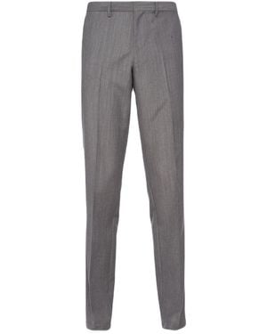 Prada Belt Ring Casual Pants - Gray