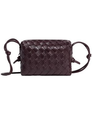 Bottega Veneta Loop Mini Camera Bag - Brown