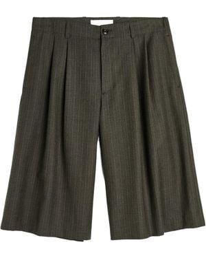 Our Legacy Belt-Loop Shorts - Green