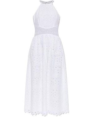 FRAME Hollow Dress - White