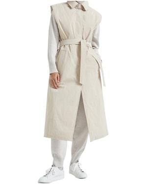 Brunello Cucinelli Padded Down Vest - Natural