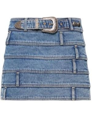 ANDERSSON BELL Denim Mini Skirt - Blue