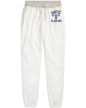 Polo Ralph Lauren Logo Track Trousers - White