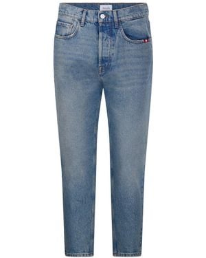 AMISH Jeremiah Straight-Leg Jeans - Blue