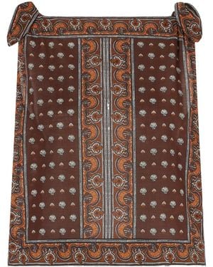 Doen Printed Organic Cotton Top - Brown