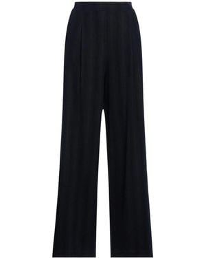 Max Mara Wide-Leg Trousers - Black