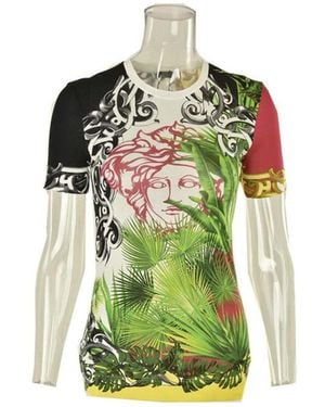Versace Print T-Shirt - Green
