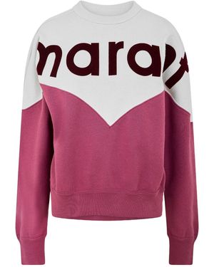 Isabel Marant Crew-Neck Knit Jumper - Pink