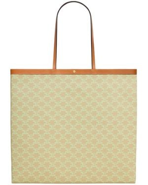 Celine Large Flat Shopper - Yellow