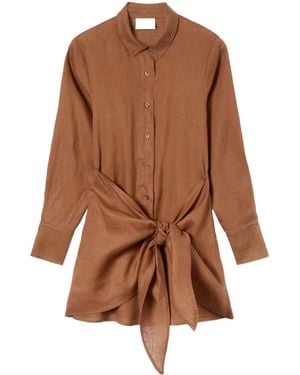 MC2 Saint Barth Short Ravi Dress - Brown