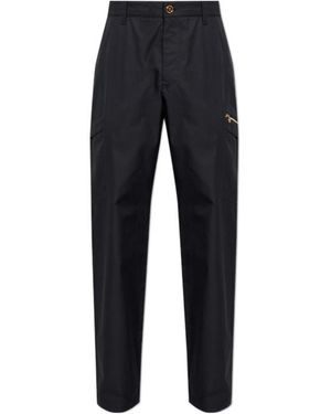 Versace Zip-Pocket Pants - Blue