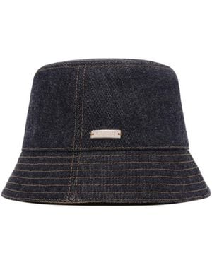 Gucci Denim Bucket Hat - Blue