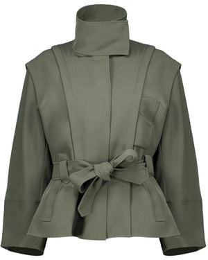 Christopher Esber Virelle Belted Jacket - Green