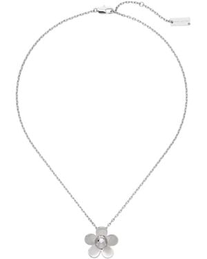 Marc Jacobs The Daisy Pendant Necklace - White
