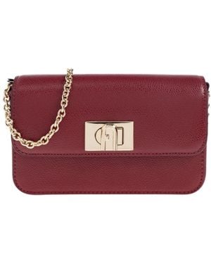 Furla 1927 Soft Mini Crossbody Bag - Red