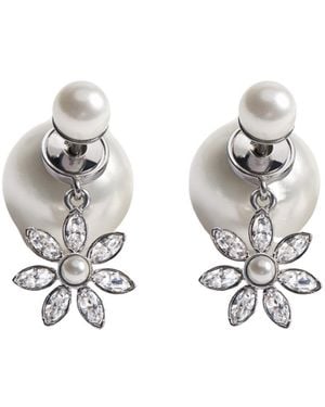 Dior Tribales Earrings - White