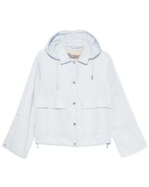 Herno Long-Sleeved Casual Jacket - White