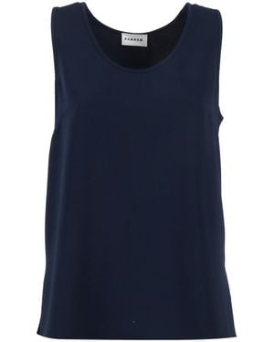 P.A.R.O.S.H. Sleeveless Top - Blue