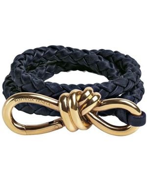 Bottega Veneta Andiamo Belt - Blue