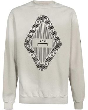 A_COLD_WALL* A-Cold-Wall* Graphic Knit Pullover - Grey