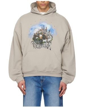 we11done City Long-Sleeve Hoodie - Grey
