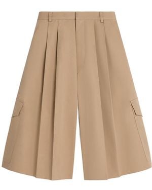 Celine Montauk Cargo Shorts - Natural