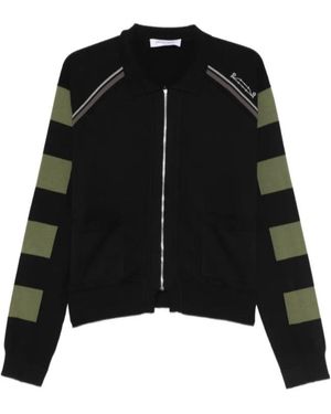Kiko Kostadinov Kest Striped Cardigan - Black