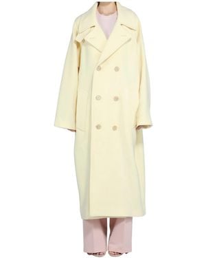 N°21 Long Coat - White