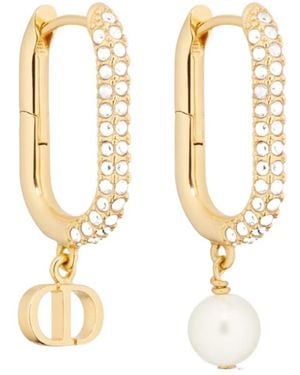 Dior D-Fusion Earrings - Metallic