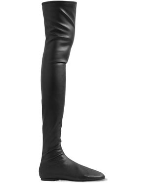 Proenza Schouler Tee Over-The-Knee Boots - Black