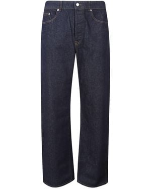 Dries Van Noten Belt Loop Jeans - Blue