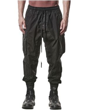 Thom Krom Loose-Fitting Drawstring Sport Trousers - Black