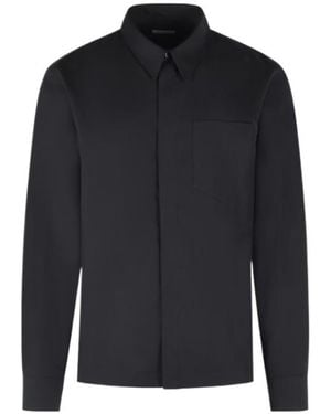 Dries Van Noten Long-Sleeved Shirt - Blue