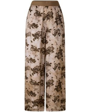 Uma Wang Uma Wan Pansy Trousers Ld63 - Natural
