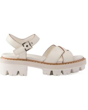 Prada Leather Sandals - Multicolor