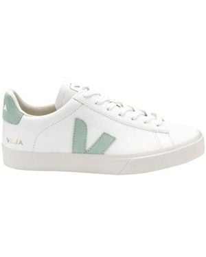 Veja Low-Cut Lace-Up Sneakers - White